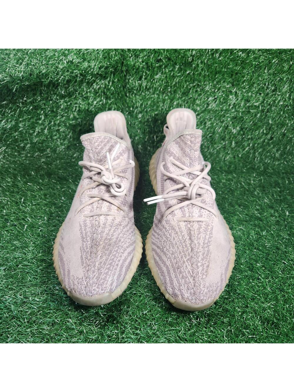 Adidas Yeezy Boost 350 V2 Blue Tint Size 14 Grey Red B37571 Sneaker shoes - Picture 2 of 7